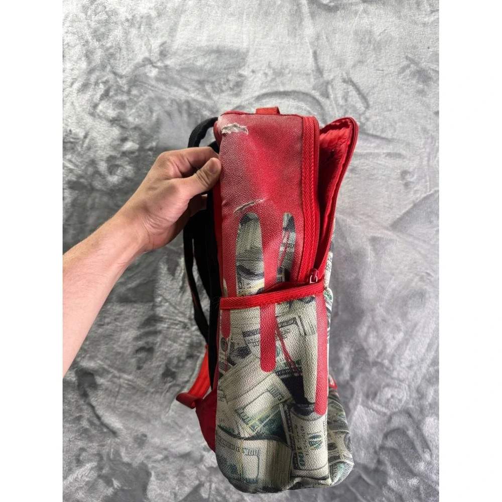 Sprayground Money Drip Limited Edition Men's Backpack Small Multicolor